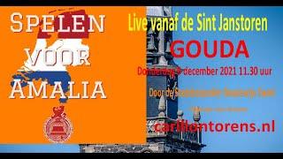 Spelen voor Amalia Live concert vanaf de Sint Janstoren Gouda door Boudewijn Zwart