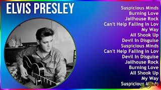Elvis Presley 2024 MIX Greatest Hits - Suspicious Minds, Burning Love, Jailhouse Rock, Can't Hel...