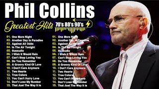Phil Collins's Songs Full Album 2025-  Phil Collins Greatest Hits 70s 80s 90s