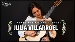 JULIA VILLARROEL - Classical Guitar Concert | Tedesco, Salgado, Duarte | Siccas Guitars