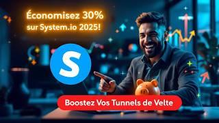 Économisez 30 % sur Systeme.io en 2025 ! ????