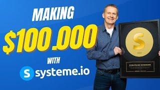 How Jonathan made over $100,000 with systeme.io