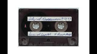 Fitz Of Depression (live concert) - September 25th, 1993, Capitol Theater, Olympia, WA