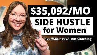 NEW highest paying small business for WOMEN ($35,092/mo)