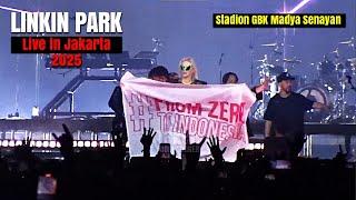 LINKIN PARK Live in JAKARTA 2025 - FROM ZERO WORLD TOUR - Stadion GBK Madya Indonesia (16Feb2025)