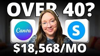 Easiest Passive Income for Women Over 40 ($18,568/mo)
