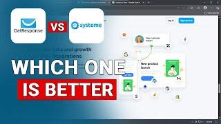 GetResponse Vs Systeme.io: Which One is Better For You