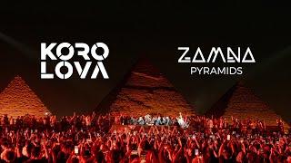 KOROLOVA - Live @ Zamna Pyramids, Egypt [Melodic Techno & Progressive House Mix]