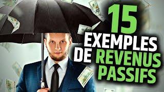 15 Exemples de Revenus Passifs