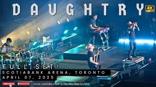 DAUGHTRY | Live In Concert AMAZING 4K! [FULL SET] | Scotiabank Arena | Toronto | April 07, 2025