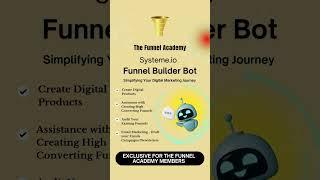This Systeme.io Bot will create your digital product, funnels& emails!