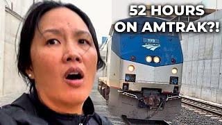 Asian Auntie Survives 52 Hour Train Across US