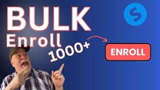 Systeme.io | Bulk Enroll 1000s The EASY Way!