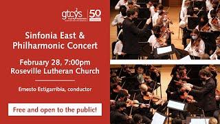 GTCYS Sinfonia East & Philharmonic Concert