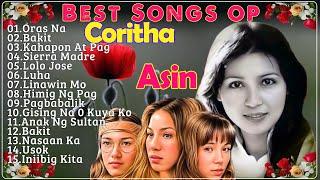 Asin, Coritha Greatest Hits 2024 Tagalog Love Songs Medley OPM Songs 2025#OPM