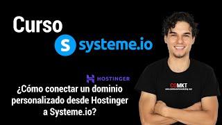 ¿Cómo conectar un dominio personalizado desde Hostinger a Systeme.io?