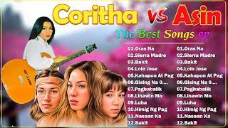 Asin, Coritha Greatest Hits 2024 Tagalog Love Songs Medley OPM Songs 2025#OPM