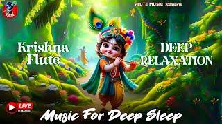 ????Live : Krishna Flute Music|| (बाँसुरी) Relaxing Music , Healing , Meditation & Stress Relif